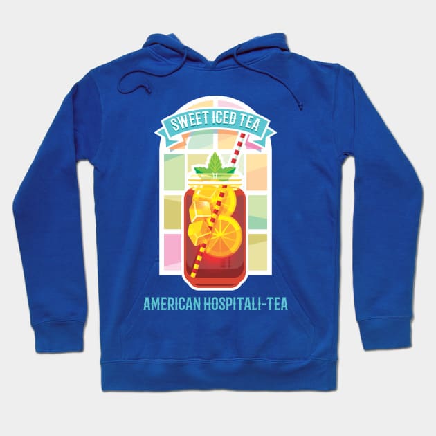 Sweet Iced Tea American Hospitality | Nostalgia Hoodie by Vector-Artist